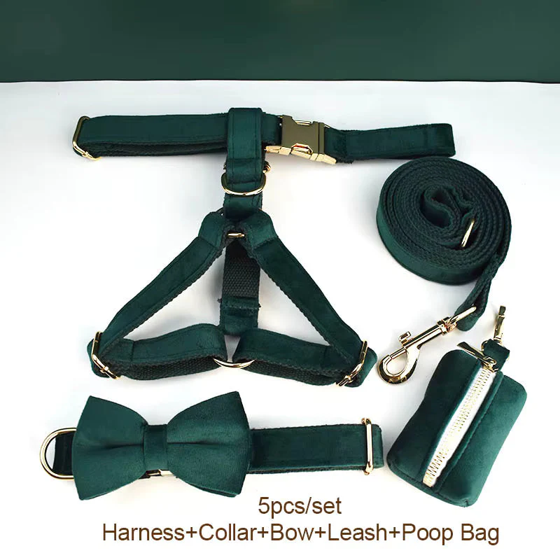 Personalized Green Velvet Classic Set - Image 23