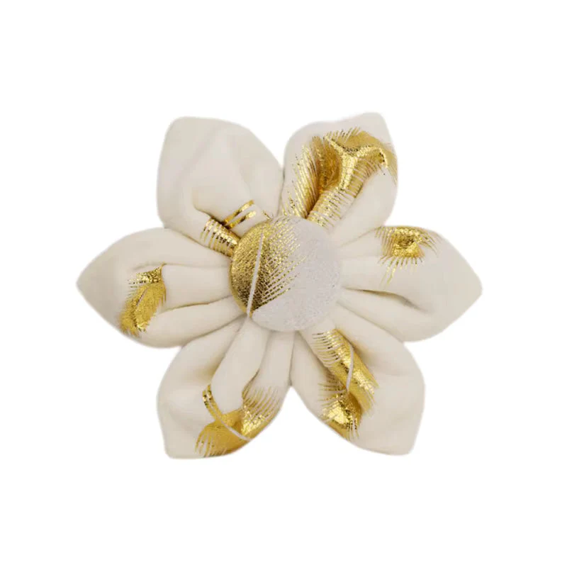 Personalized Ivory Gold Leaf Velvet Classic Set - Image 22