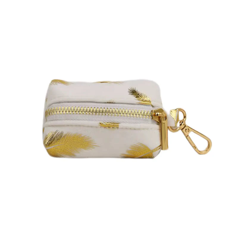 Personalized Ivory Gold Leaf Velvet Classic Set - Image 23