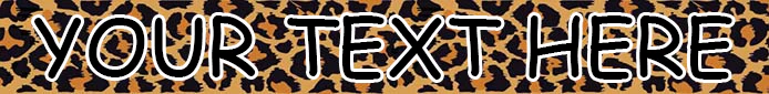Personalized Leopard Print Dog Collar - Image 2