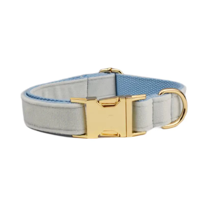 Personalized Light Blue Velvet Classic Set - Image 16