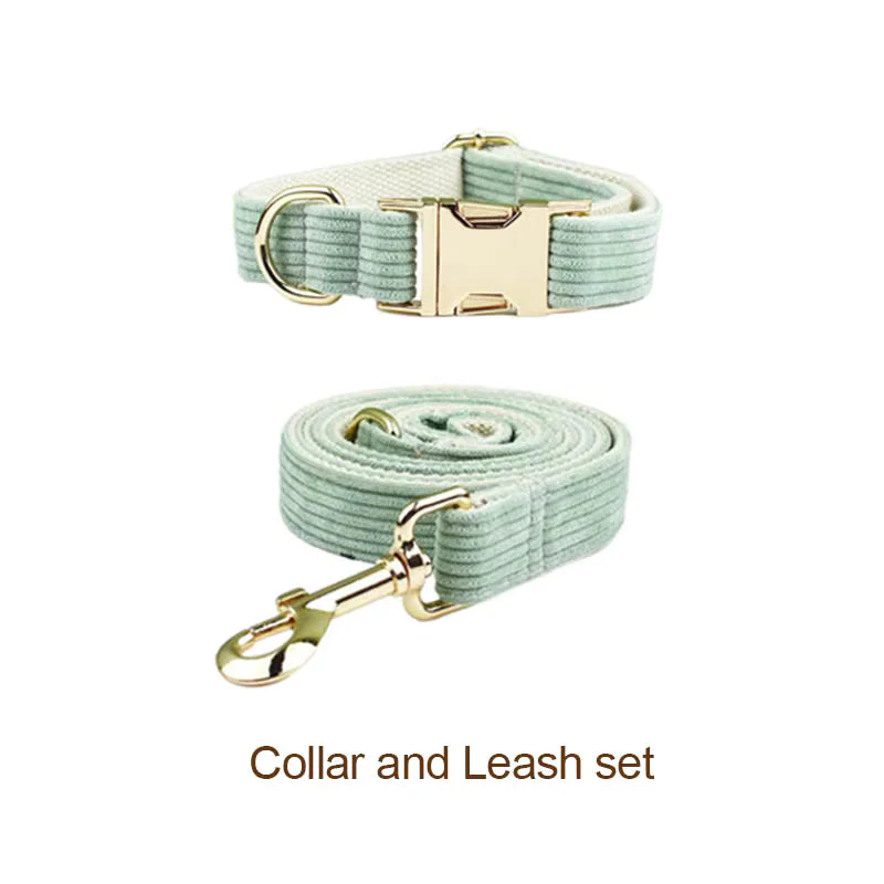 Personalized Light Green Corduroy Classic Set - Image 17