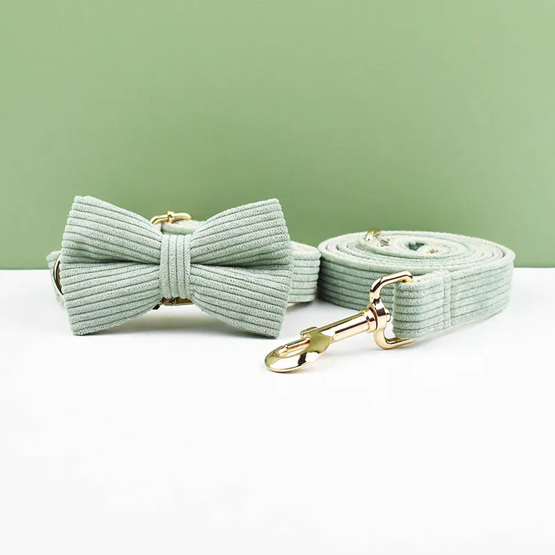 Personalized Light Green Corduroy Classic Set - Image 3