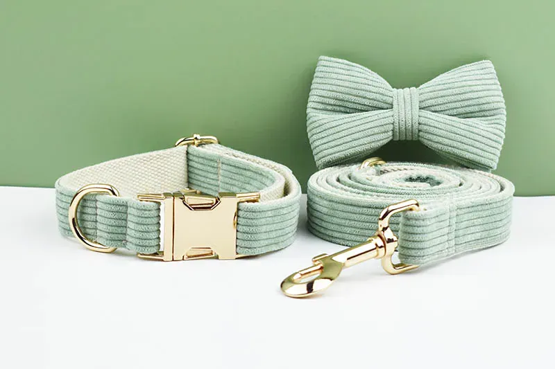 Personalized Light Green Corduroy Classic Set - Image 6