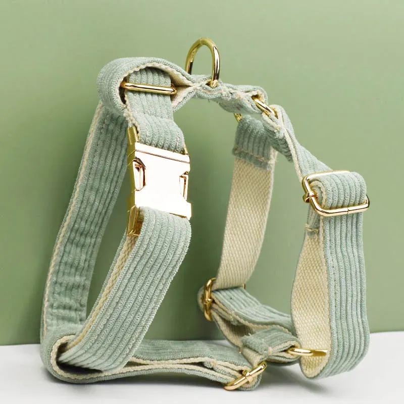 Personalized Light Green Corduroy Classic Set - Image 7