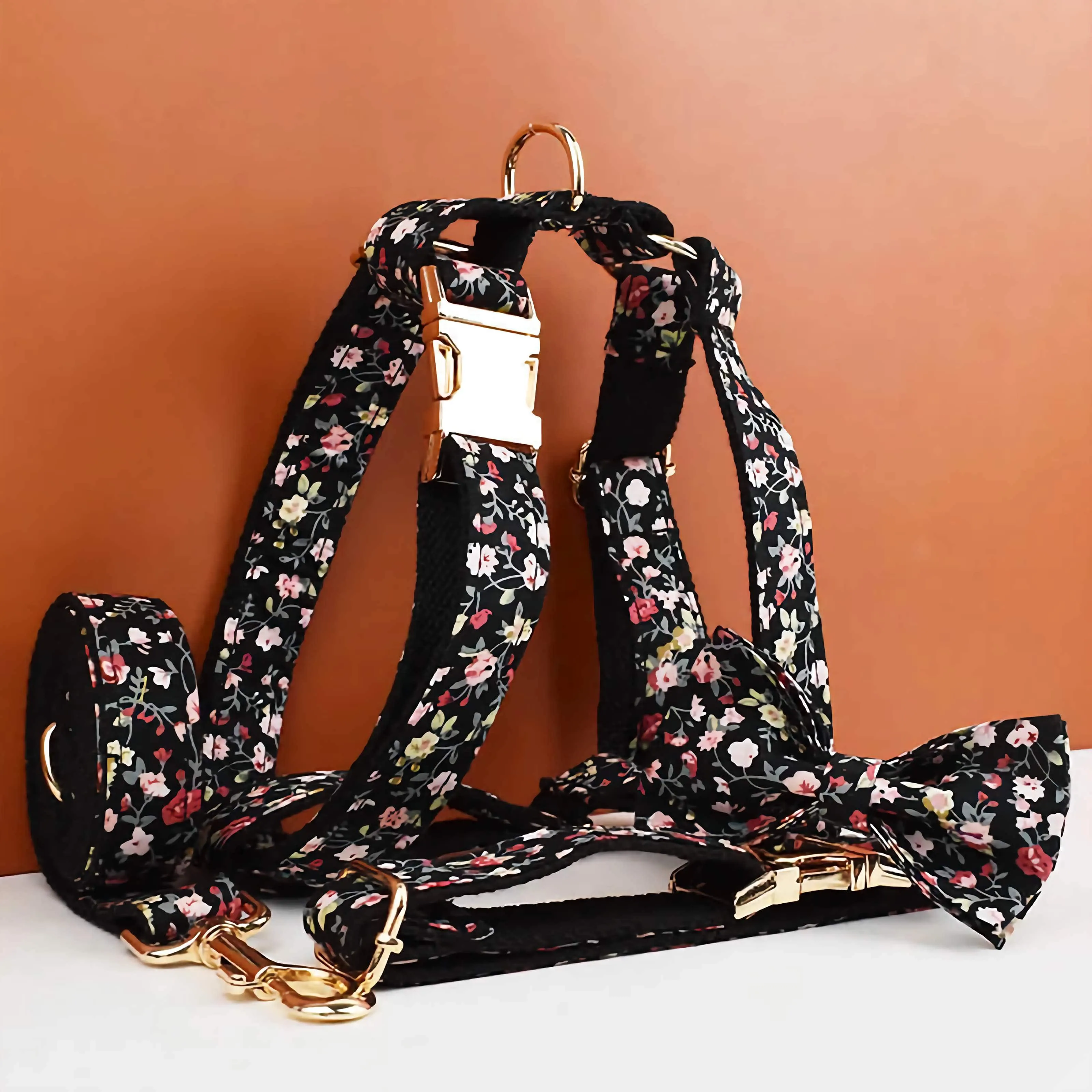 Personalized Midnight Blossom Floral Classic Set