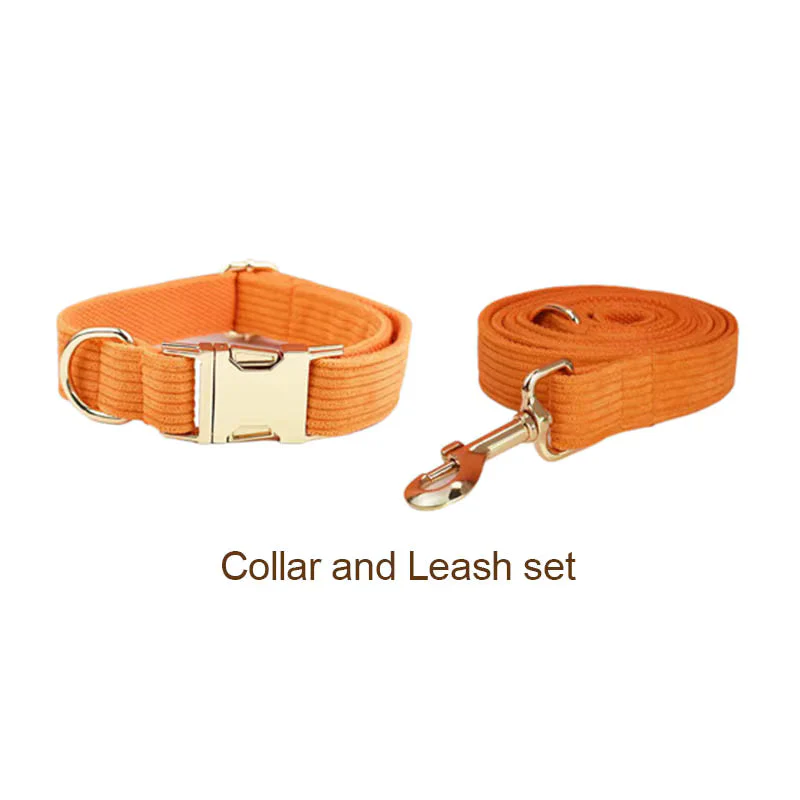 Personalized Orange Corduroy Classic Set - Image 16