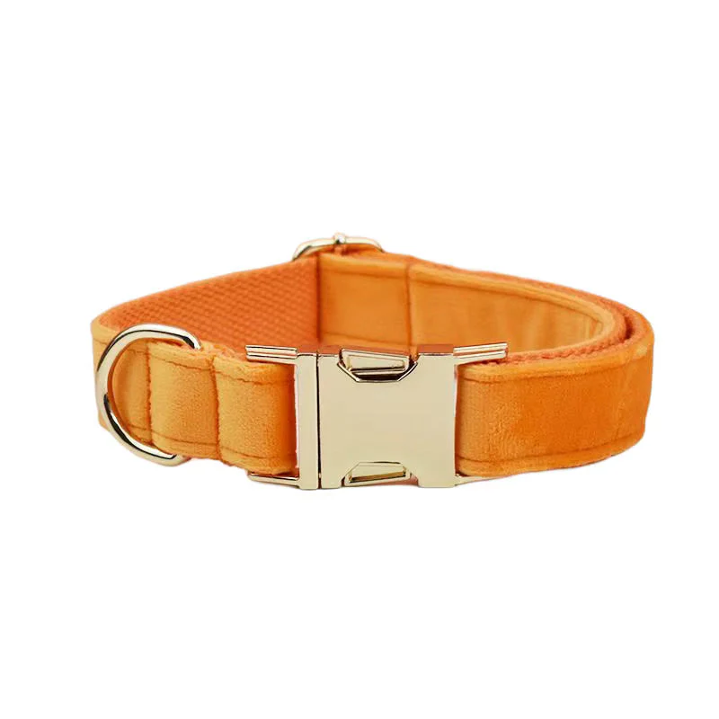 Personalized Orange Velvet Classic Set - Image 16