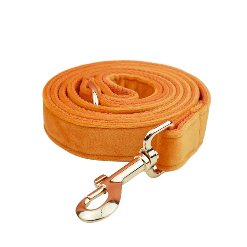 Personalized Orange Velvet Classic Set - Image 17