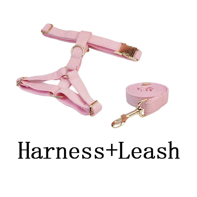 Personalized Pink Corduroy Classic Set - Image 17