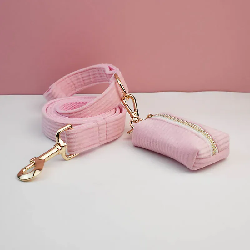Personalized Pink Corduroy Classic Set - Image 8