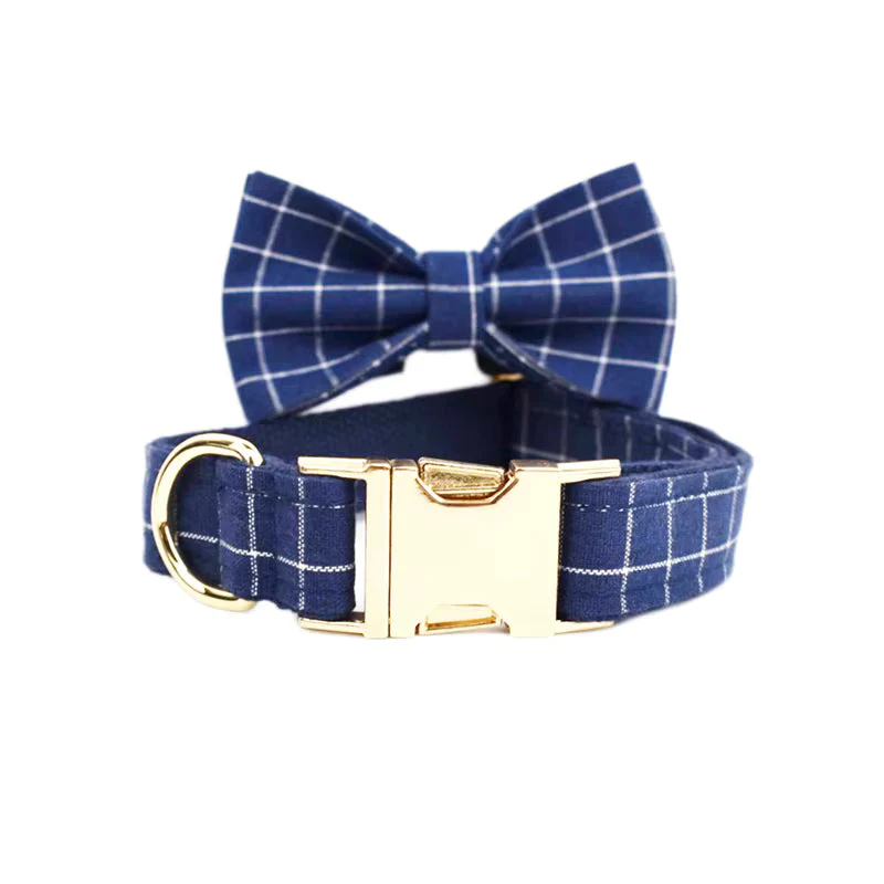 Personalized Plaid Dark Blue Classic Set - Image 11