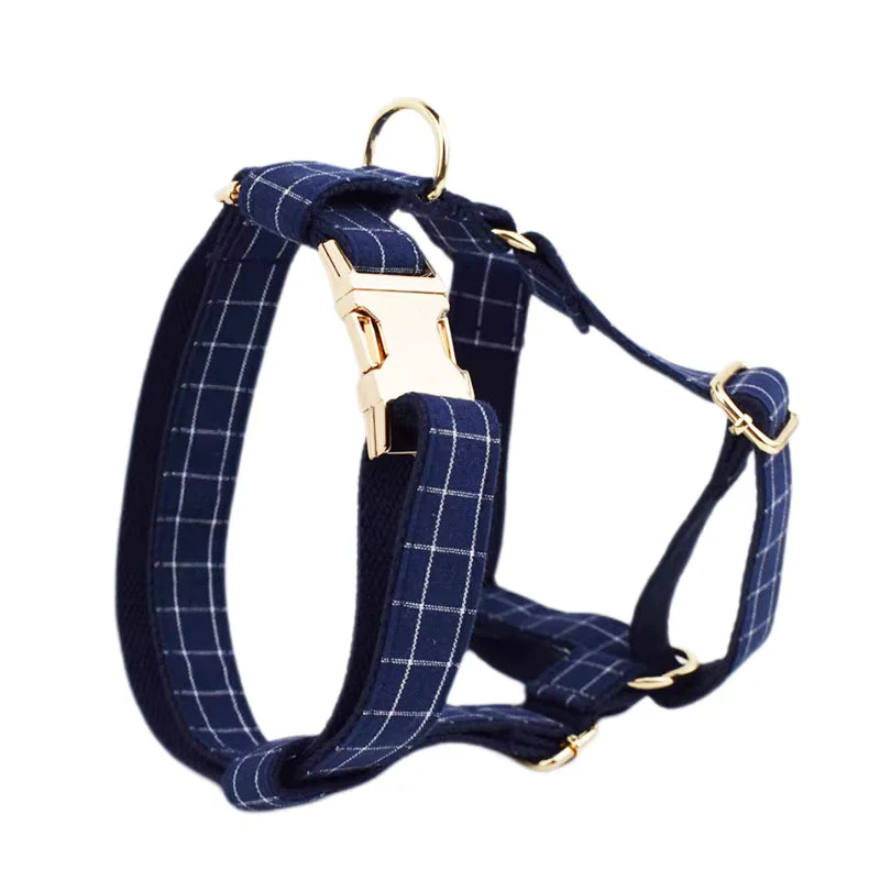 Personalized Plaid Dark Blue Classic Set - Image 14
