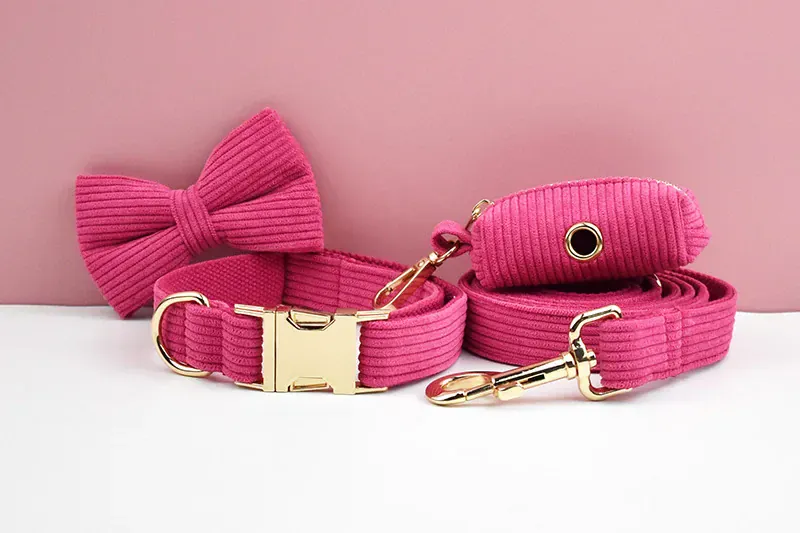 Personalized Red Corduroy Classic Set - Image 6