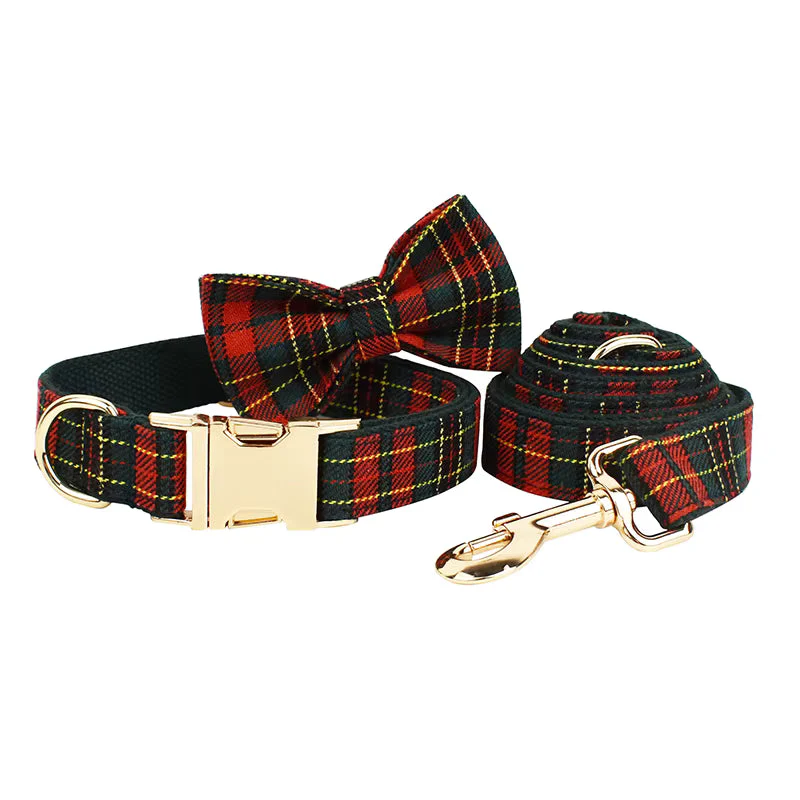 Personalized Red Tartan Christmas Classic Set - Image 17