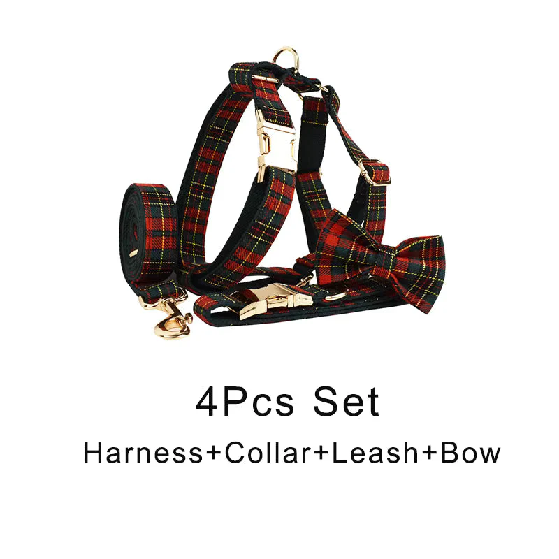 Personalized Red Tartan Christmas Classic Set - Image 19