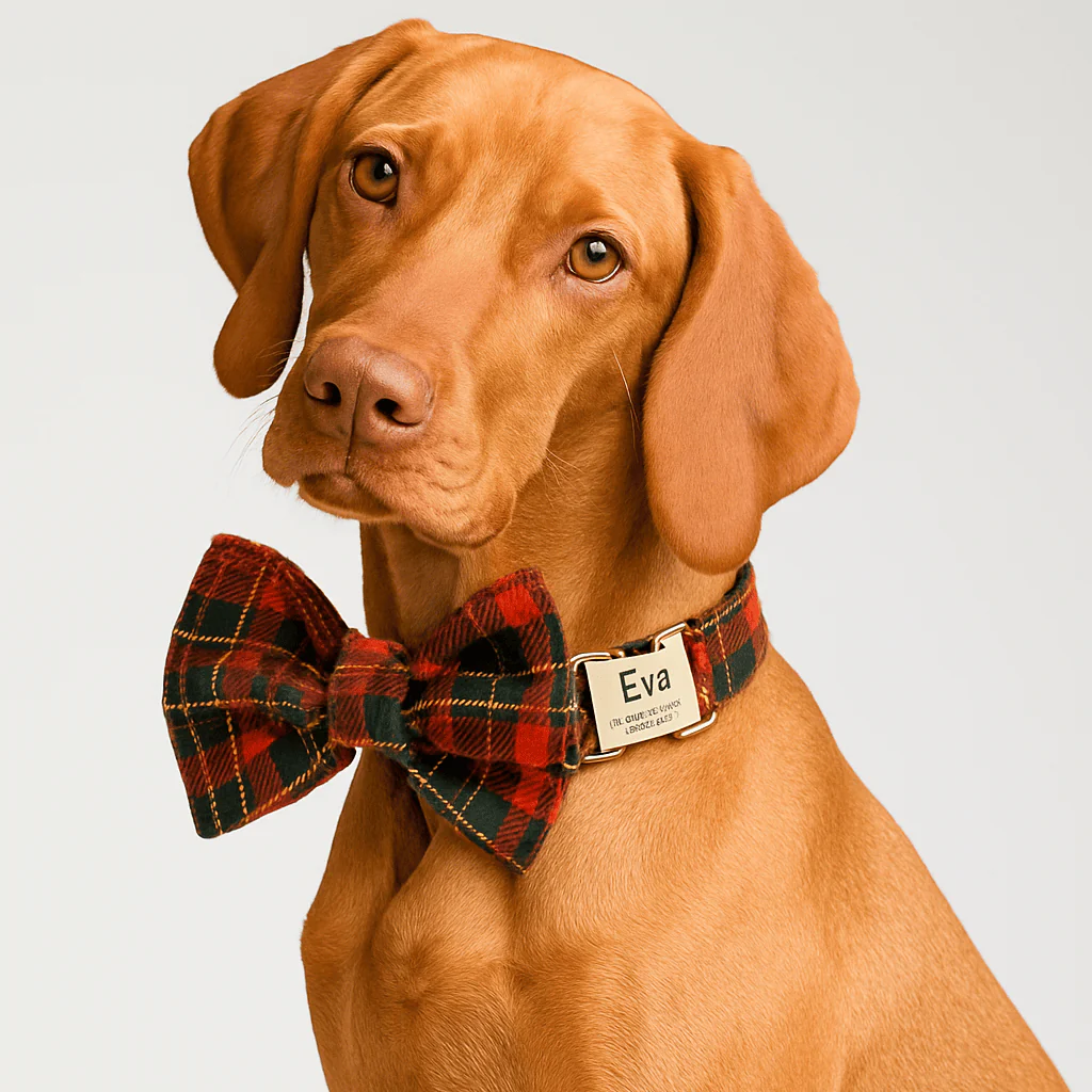 Personalized Red Tartan Christmas Classic Set - Image 2