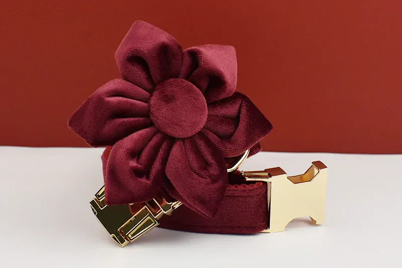 Personalized Red Wine Velvet Classic Set - Image 10