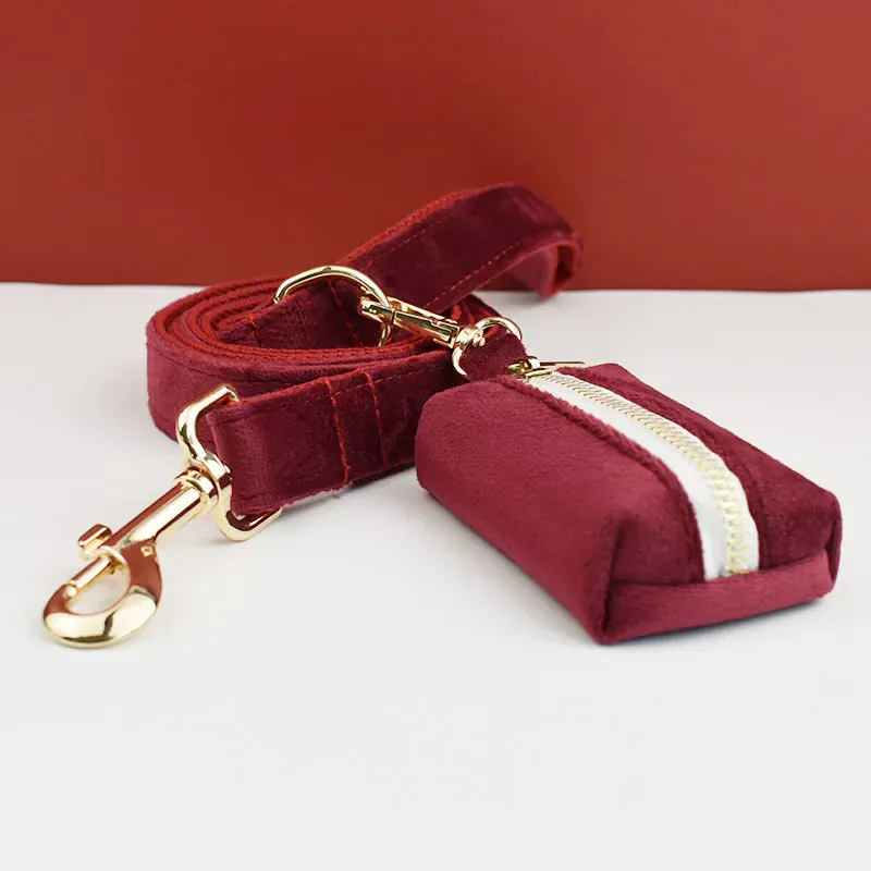Personalized Red Wine Velvet Classic Set - Image 11