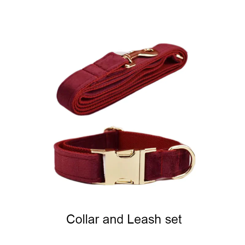 Personalized Red Wine Velvet Classic Set - Image 18