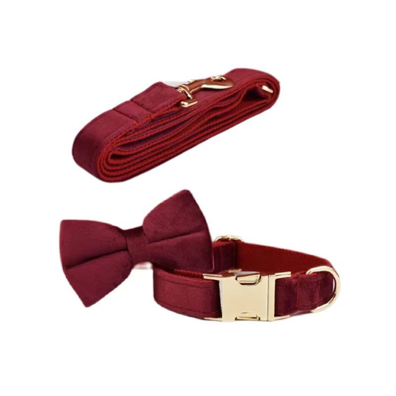 Personalized Red Wine Velvet Classic Set - Image 19