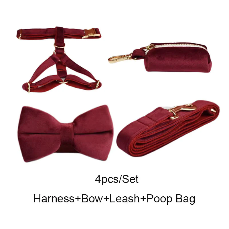 Personalized Red Wine Velvet Classic Set - Image 20