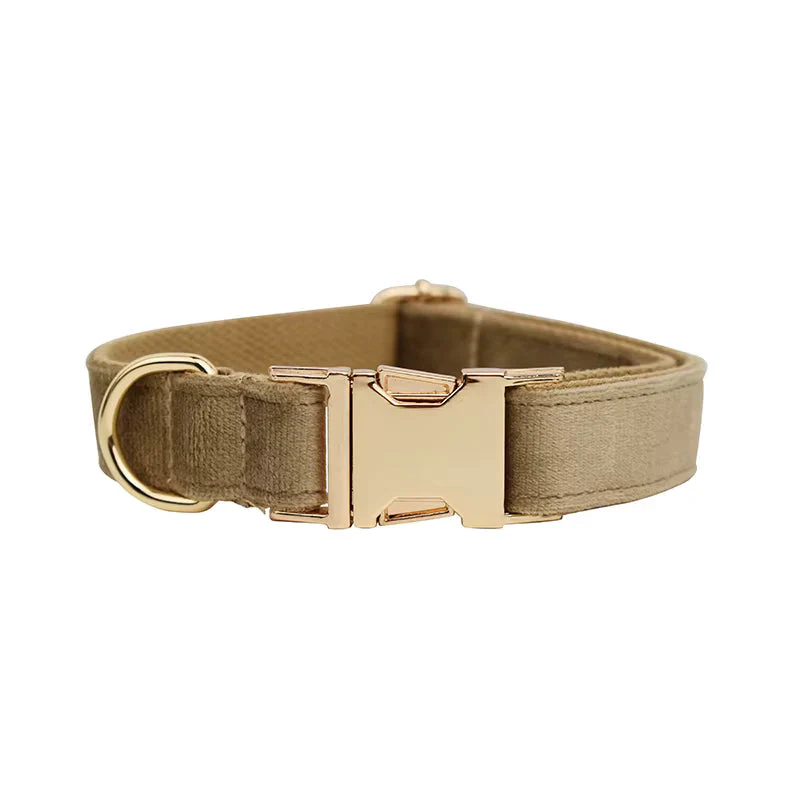 Personalized Shallow Khaki Velvet Classic Set - Image 15
