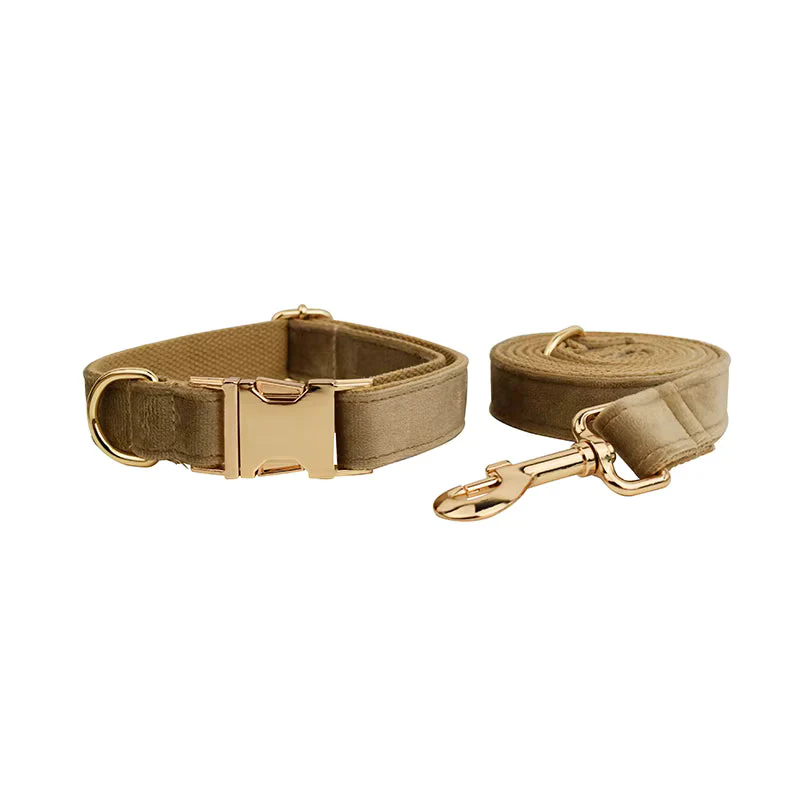 Personalized Shallow Khaki Velvet Classic Set - Image 18