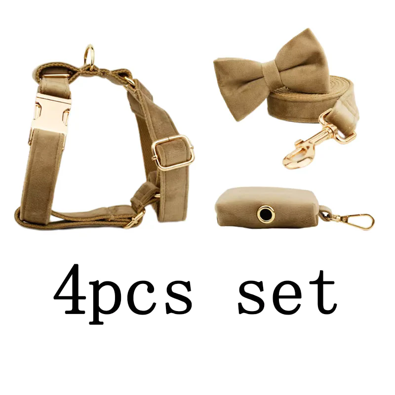 Personalized Shallow Khaki Velvet Classic Set - Image 20