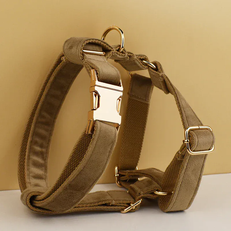 Personalized Shallow Khaki Velvet Classic Set - Image 8