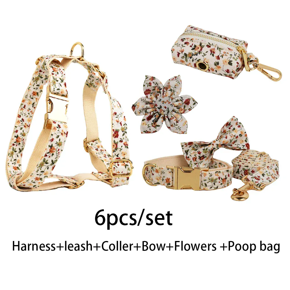Personalized Soft Ivory Blossom Floral Classic Set - Image 13