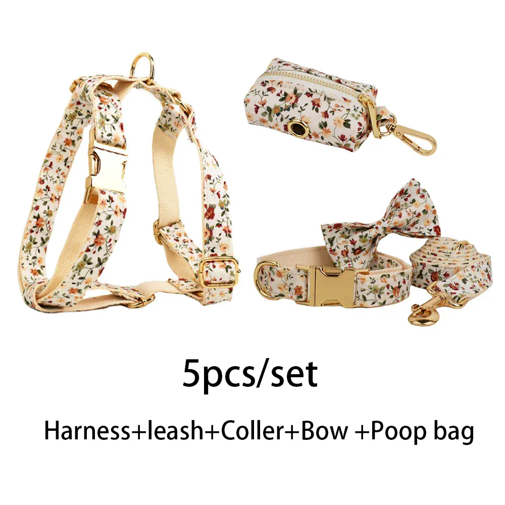 Personalized Soft Ivory Blossom Floral Classic Set - Image 14
