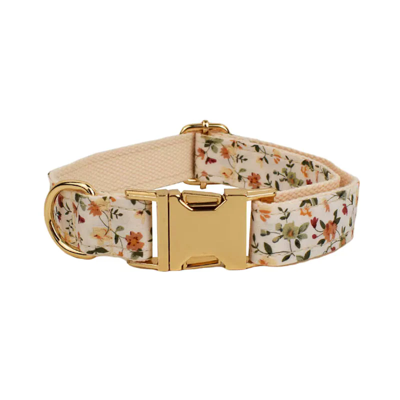 Personalized Soft Ivory Blossom Floral Classic Set - Image 16