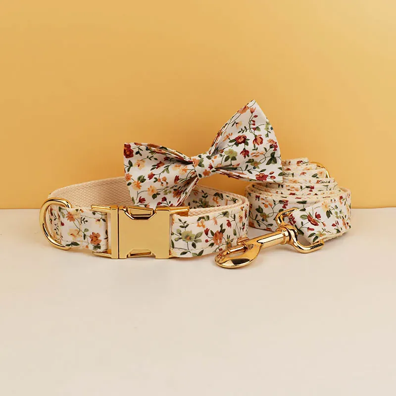 Personalized Soft Ivory Blossom Floral Classic Set - Image 3
