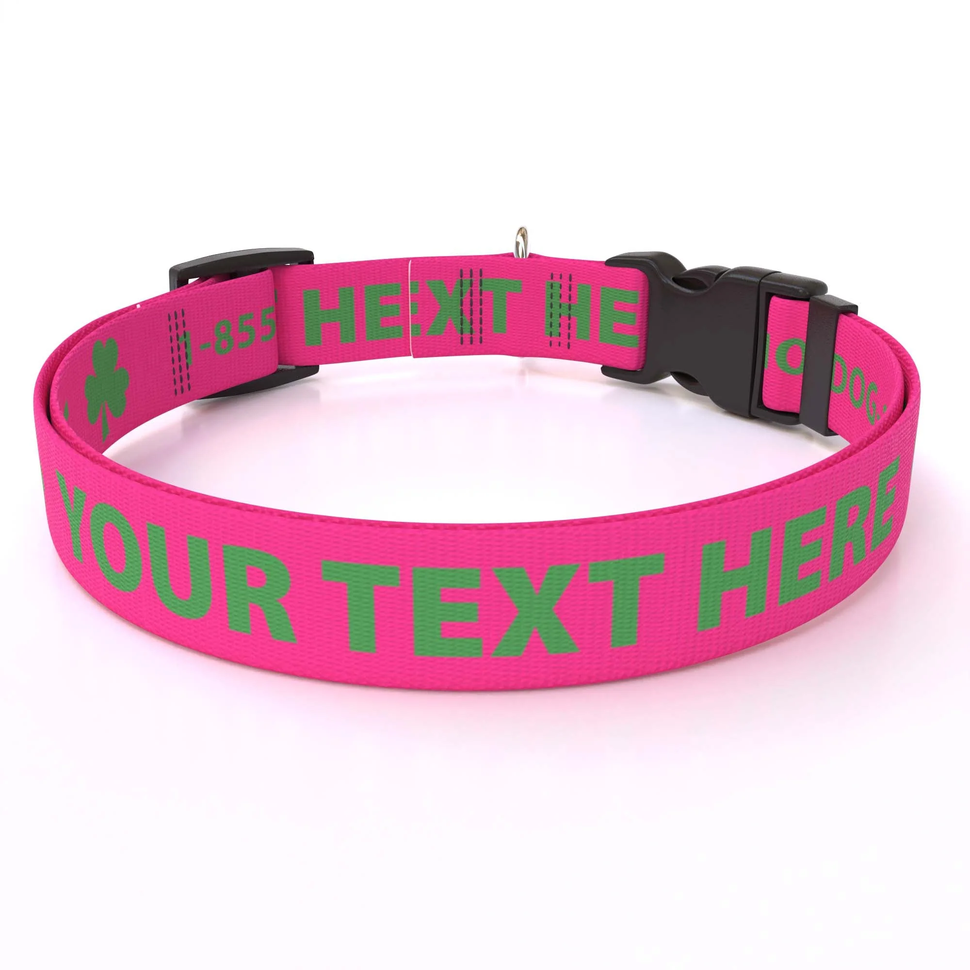Personalized Solid Colored Side Release Collar - Image 10