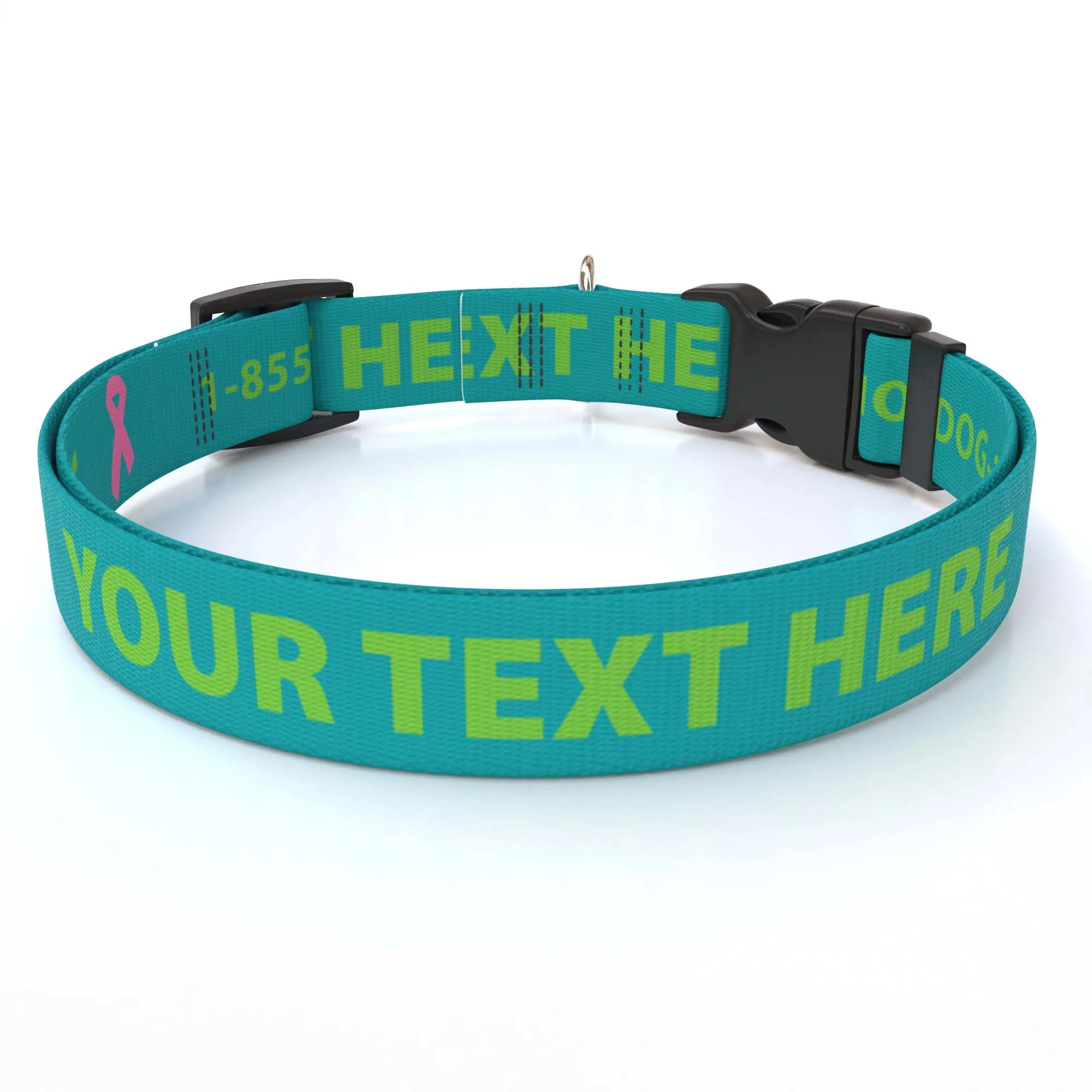 Personalized Solid Colored Side Release Collar - Image 14