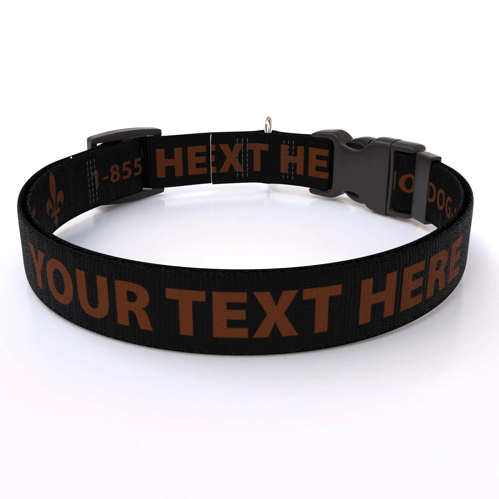 Personalized Solid Colored Side Release Collar - Image 8