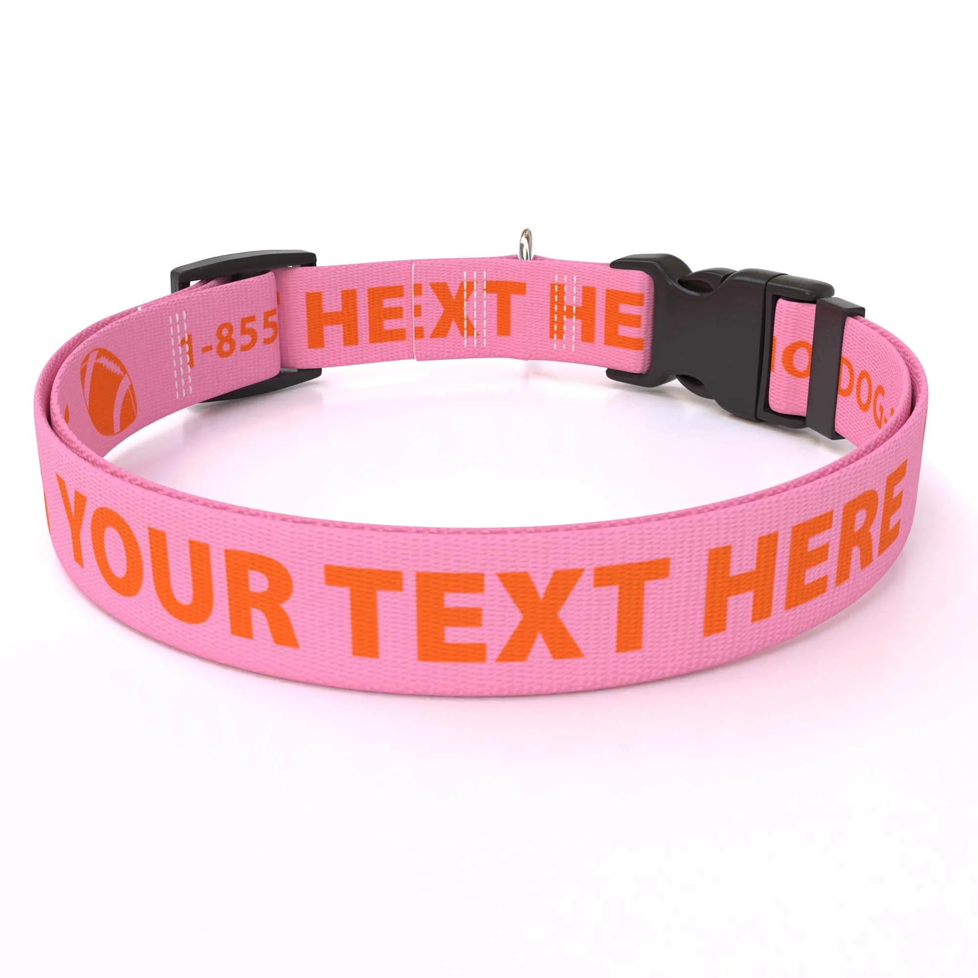 Personalized Solid Colored Side Release Collar - Image 9