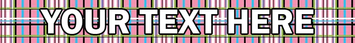 Personalized Tartan Plaid Pink Dog Collar - Image 2