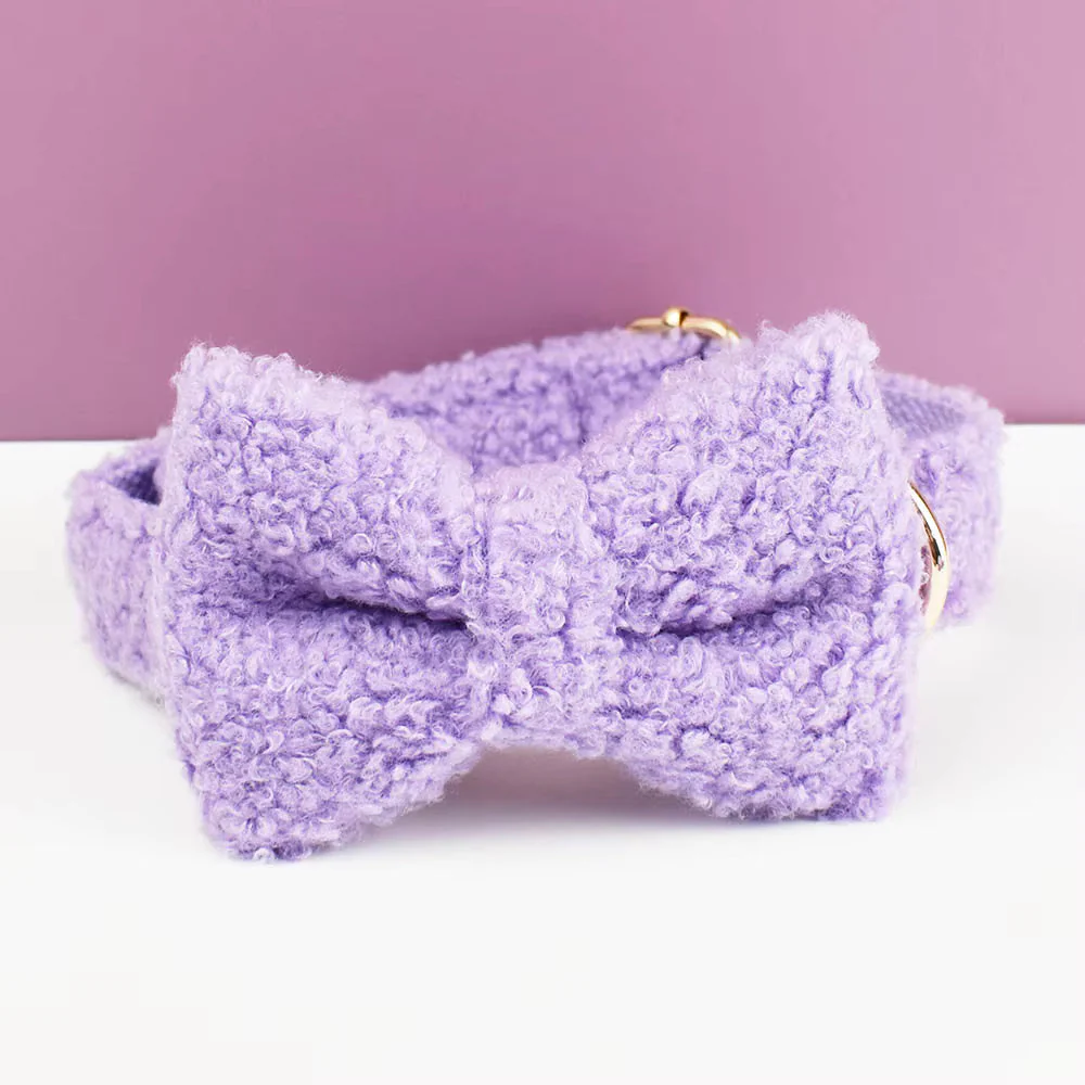 Personalized Teddy Purple Velvet Classic Set - Image 10