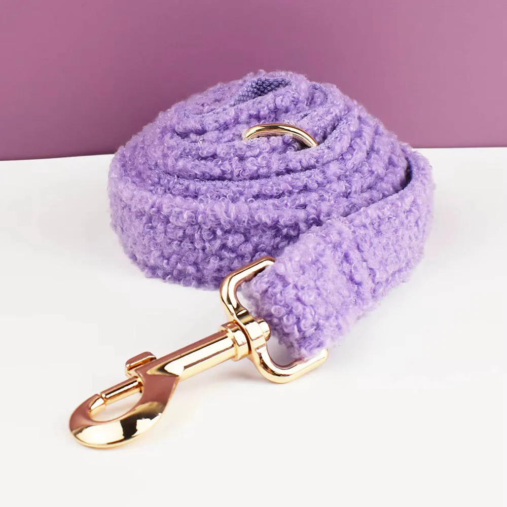 Personalized Teddy Purple Velvet Classic Set - Image 12