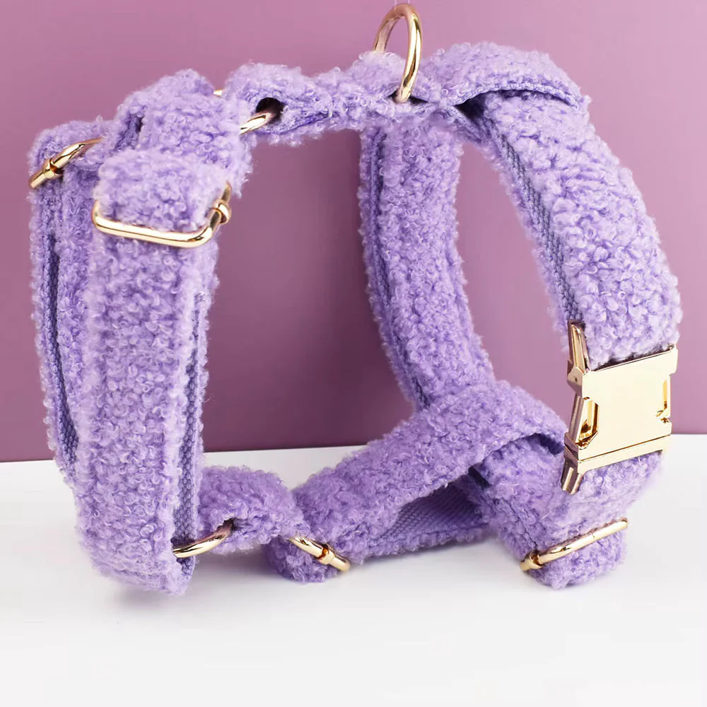Personalized Teddy Purple Velvet Classic Set - Image 13