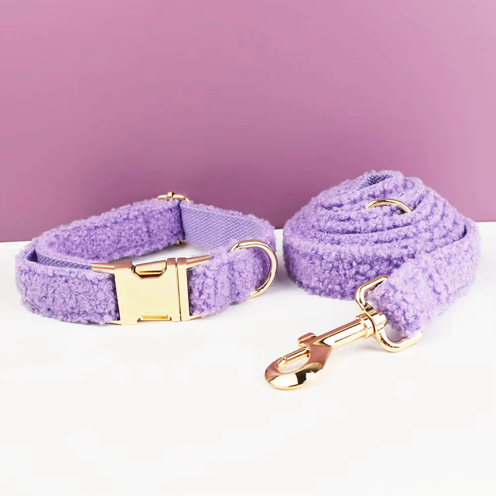 Personalized Teddy Purple Velvet Classic Set - Image 14