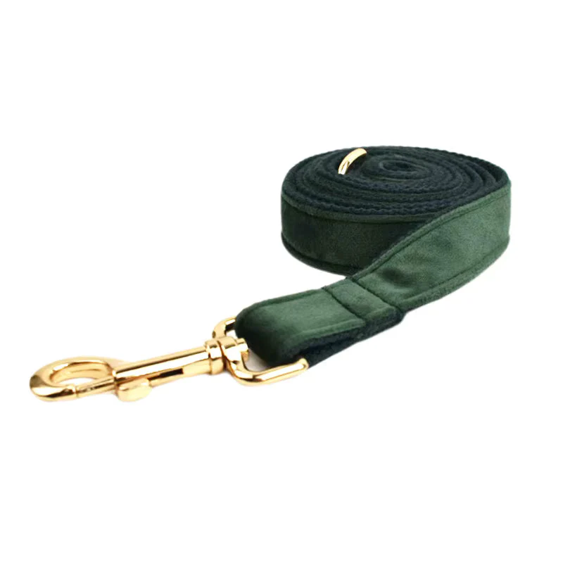 Personalized Velvet Dark Green Classic Set - Image 10