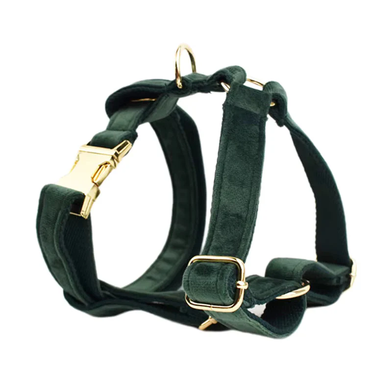 Personalized Velvet Dark Green Classic Set - Image 11