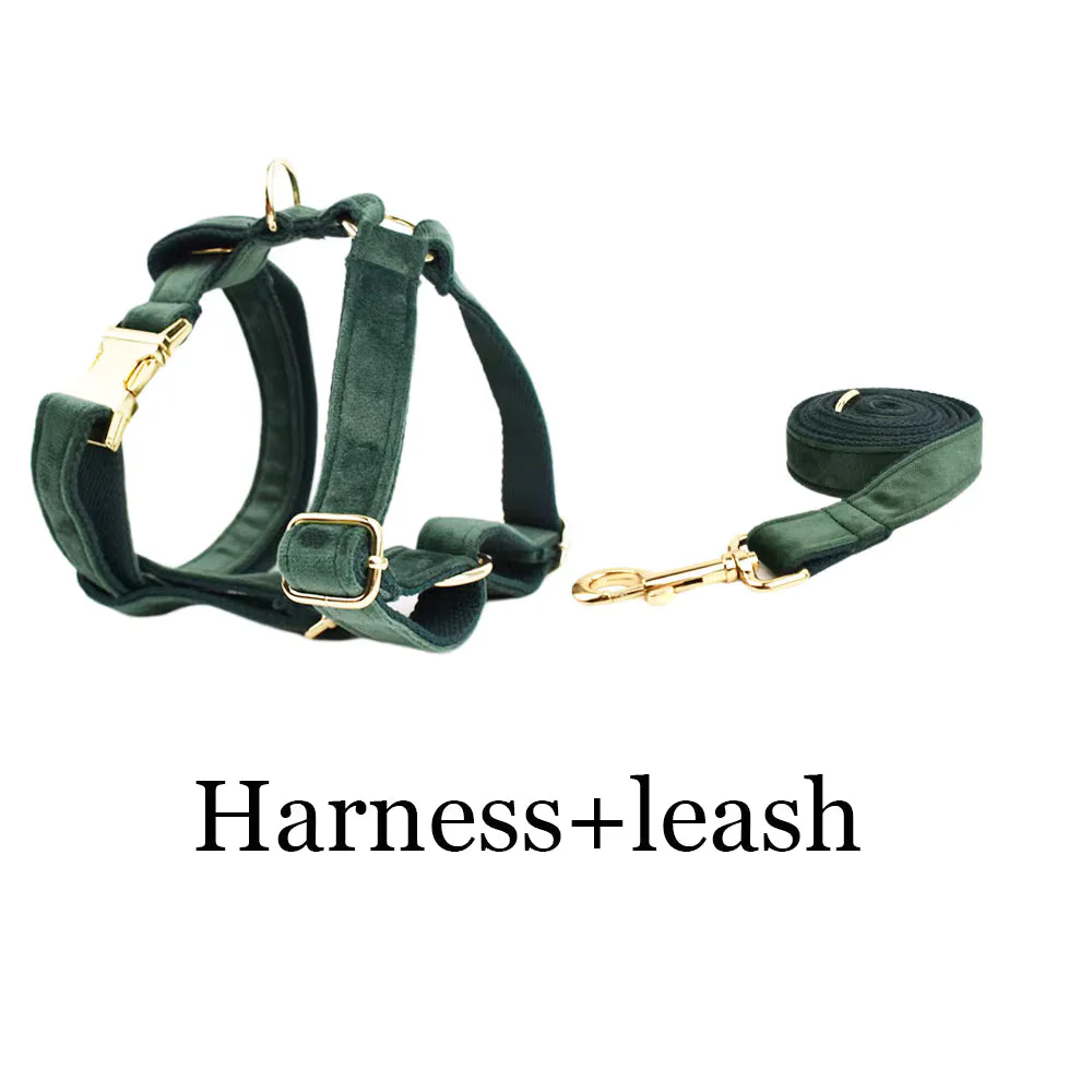 Personalized Velvet Dark Green Classic Set - Image 16