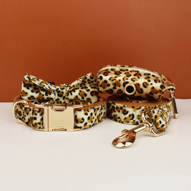 Personalized Velvet Leopard Classic Set - Image 3
