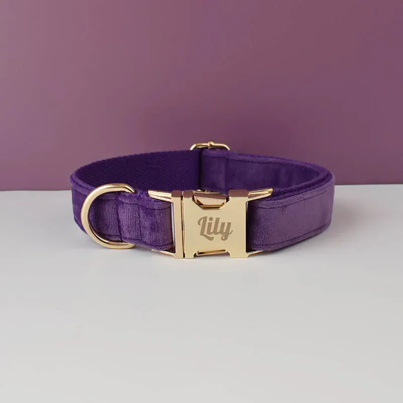 Personalized Velvet Purple Classic Set - Image 11