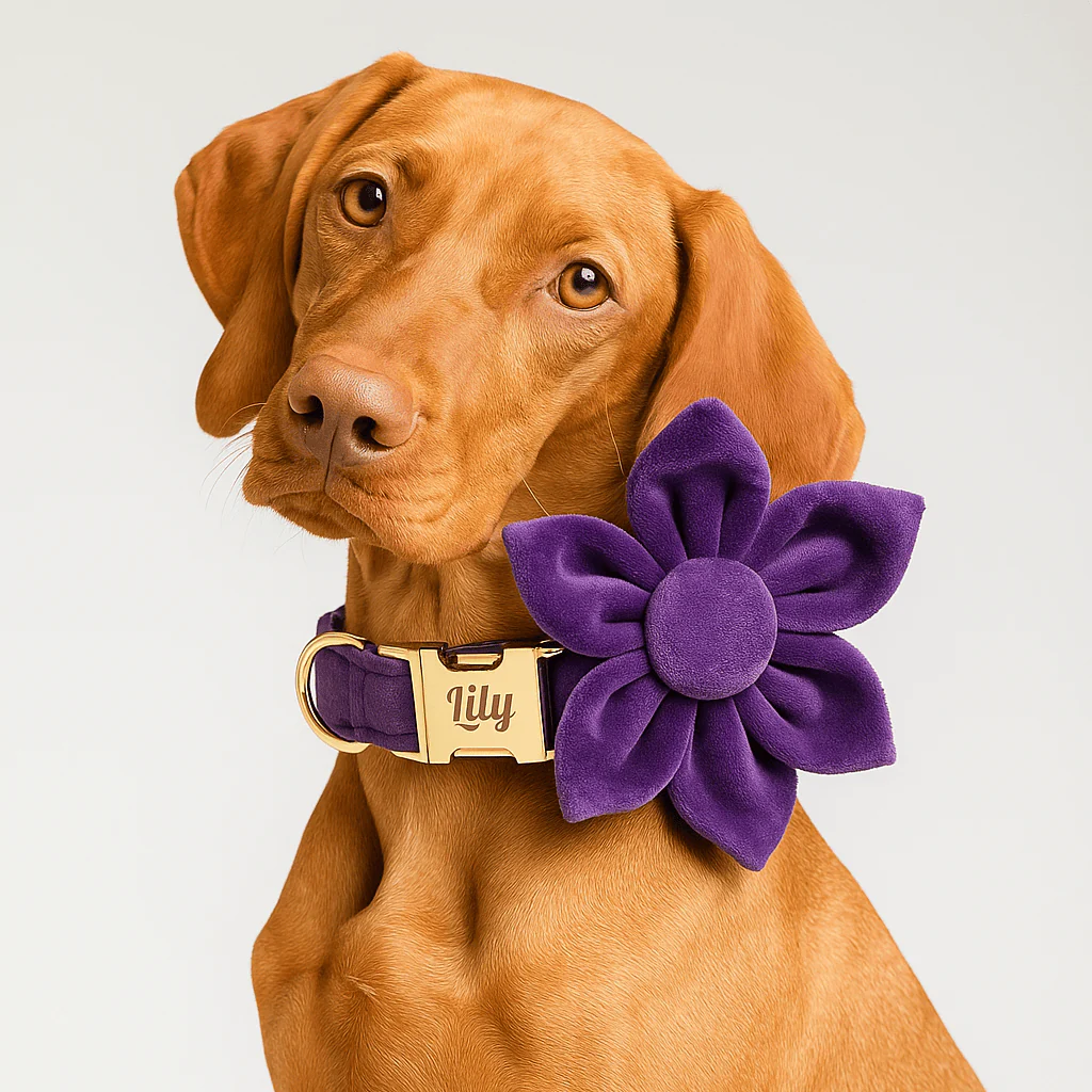 Personalized Velvet Purple Classic Set - Image 2