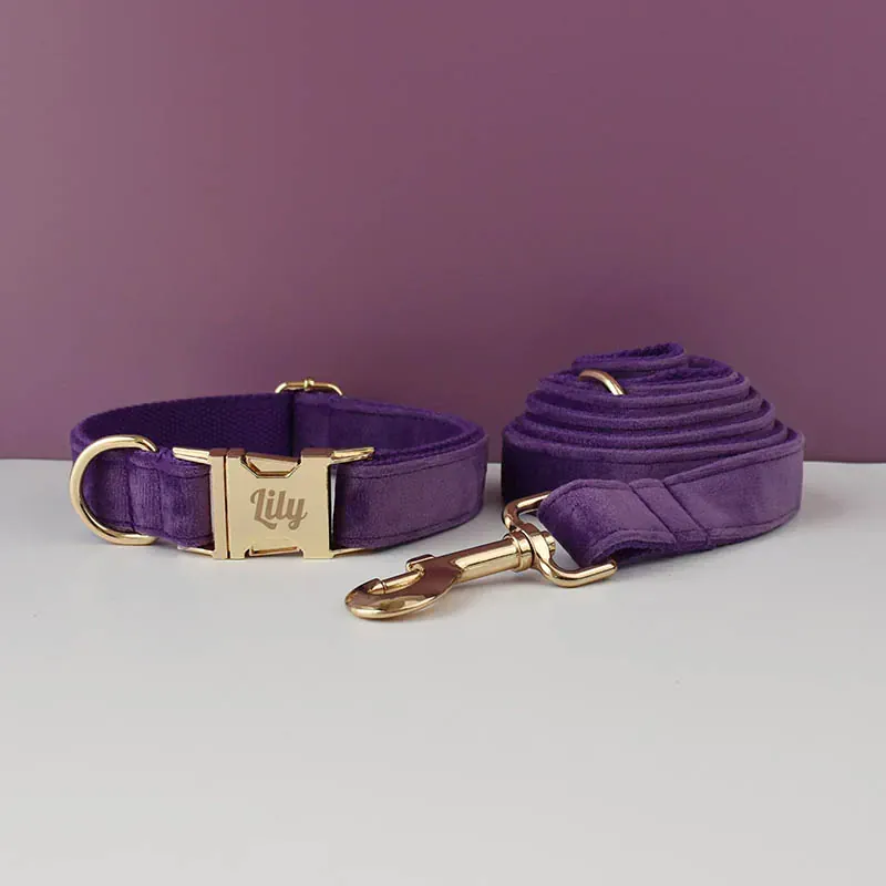 Personalized Velvet Purple Classic Set - Image 9